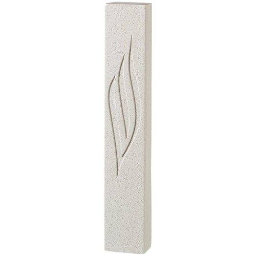 Polyresin Mezuzah Case - 12 cm