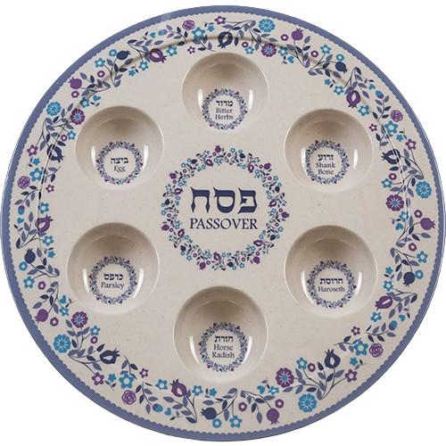 Melamine Passover Plate
