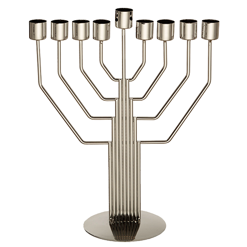 Metal "string" Chanukiah