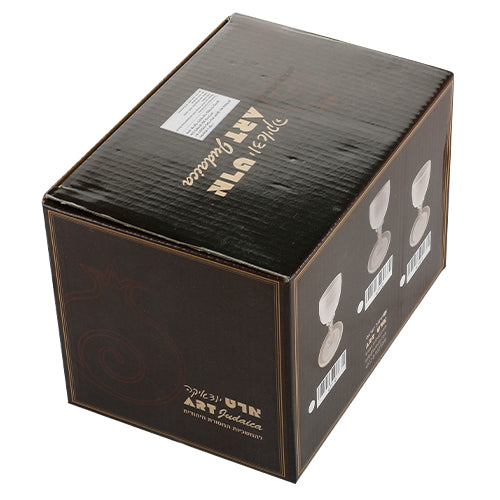 Crystal Kiddush Cup "Baba Sali" 16 cm