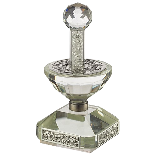 Crystal Dreidel 17 cm