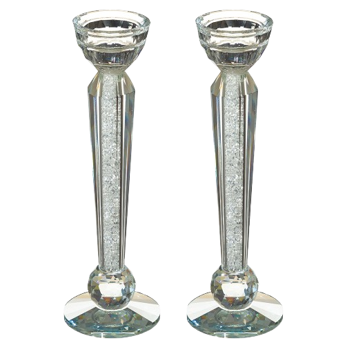 Crystal Candlesticks 26 cm
