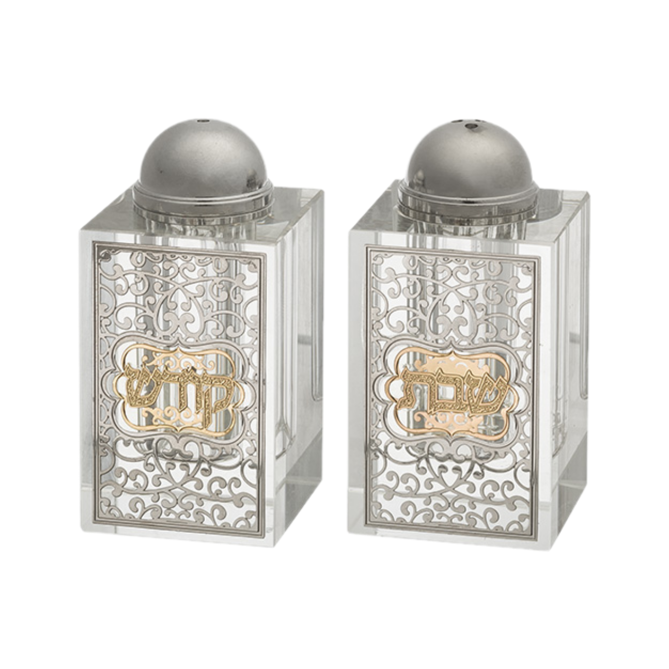 Crystal Salt & pepper Holders