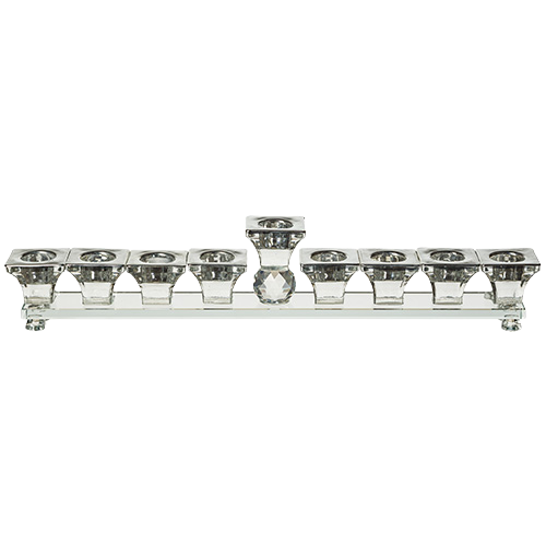 Crystal Elegant Chanukiah