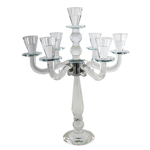 Crystal 7 Branch Candlestick