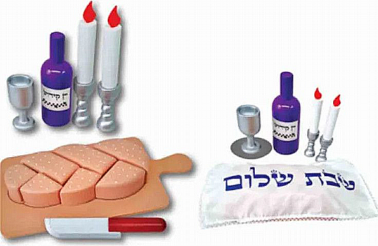 Shabbos Mother and Father Set