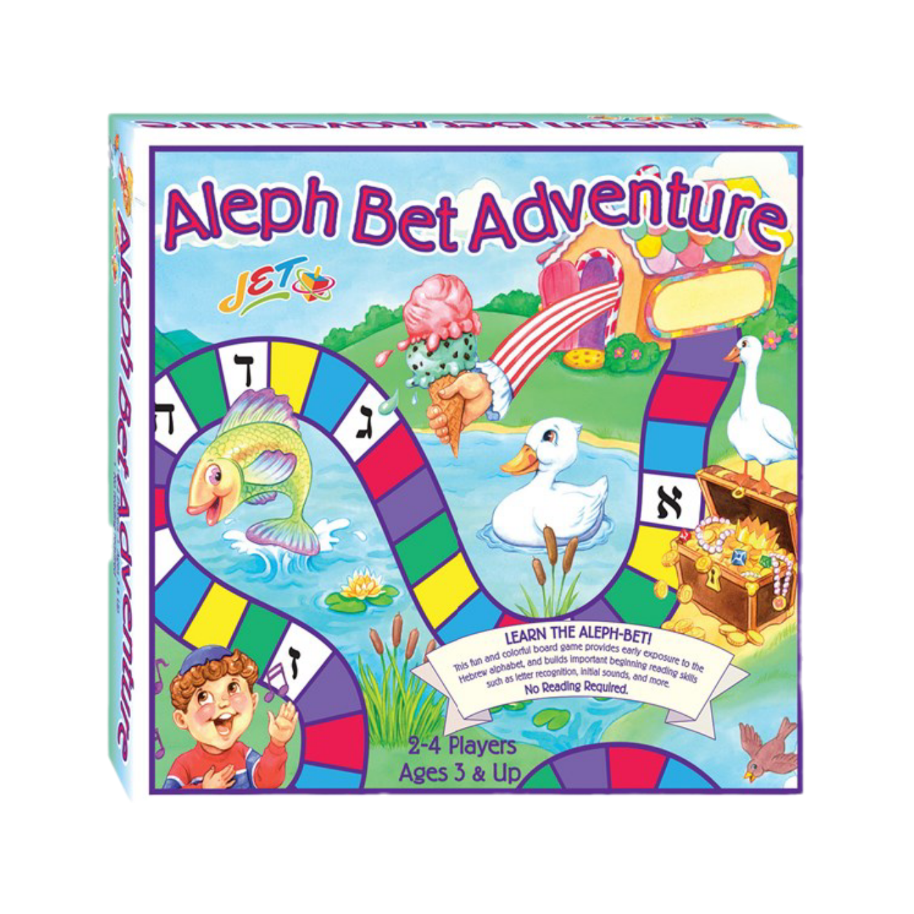 Alef Bet Adventure Boardgame