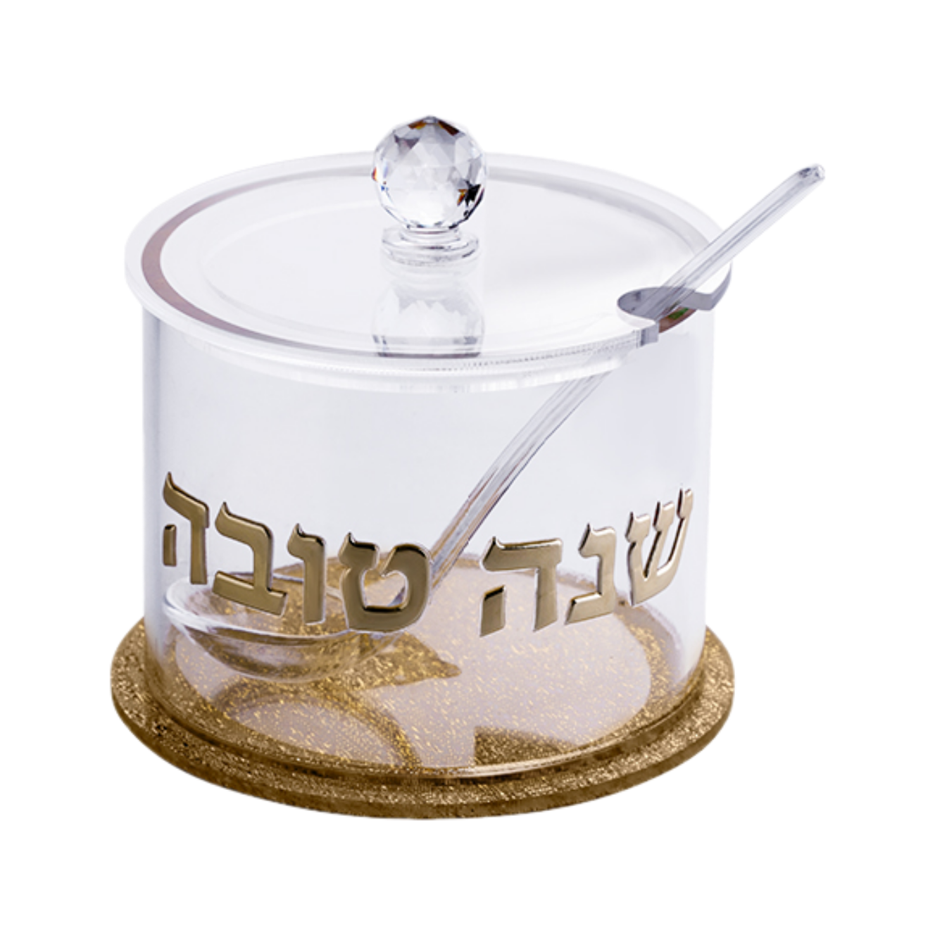Acrilic Honey Dish,