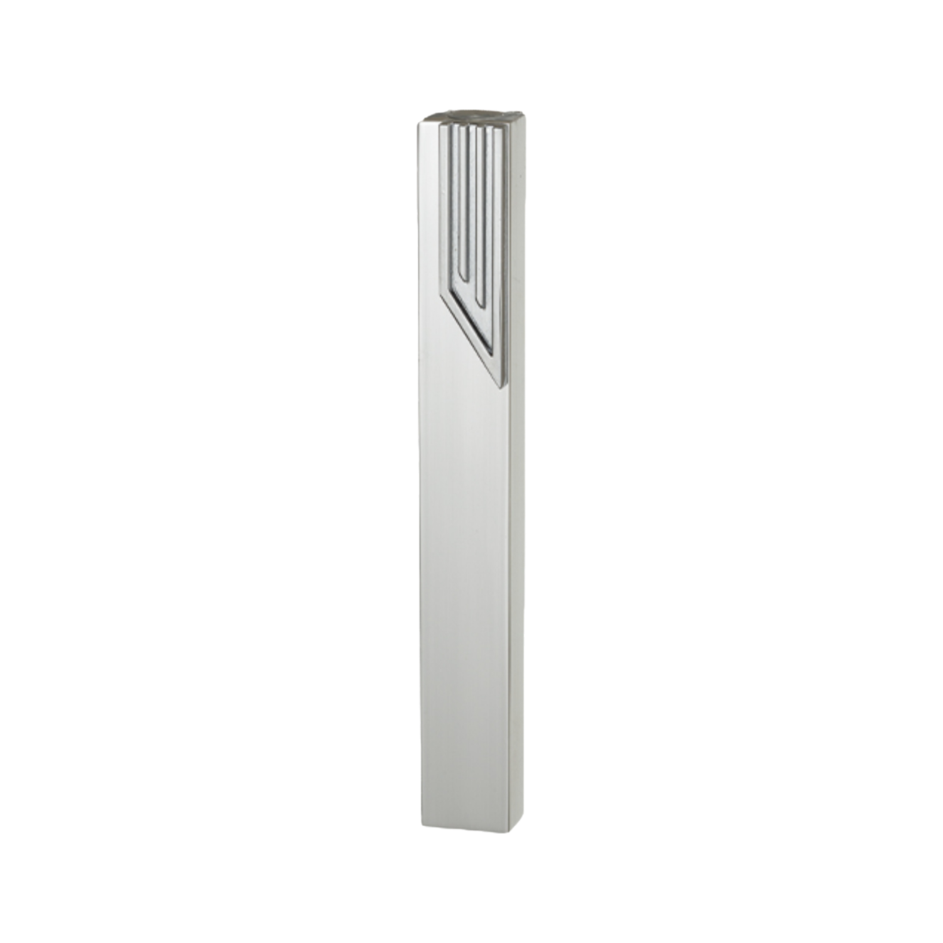 Aluminum Mezuzah Case.- 12 cm