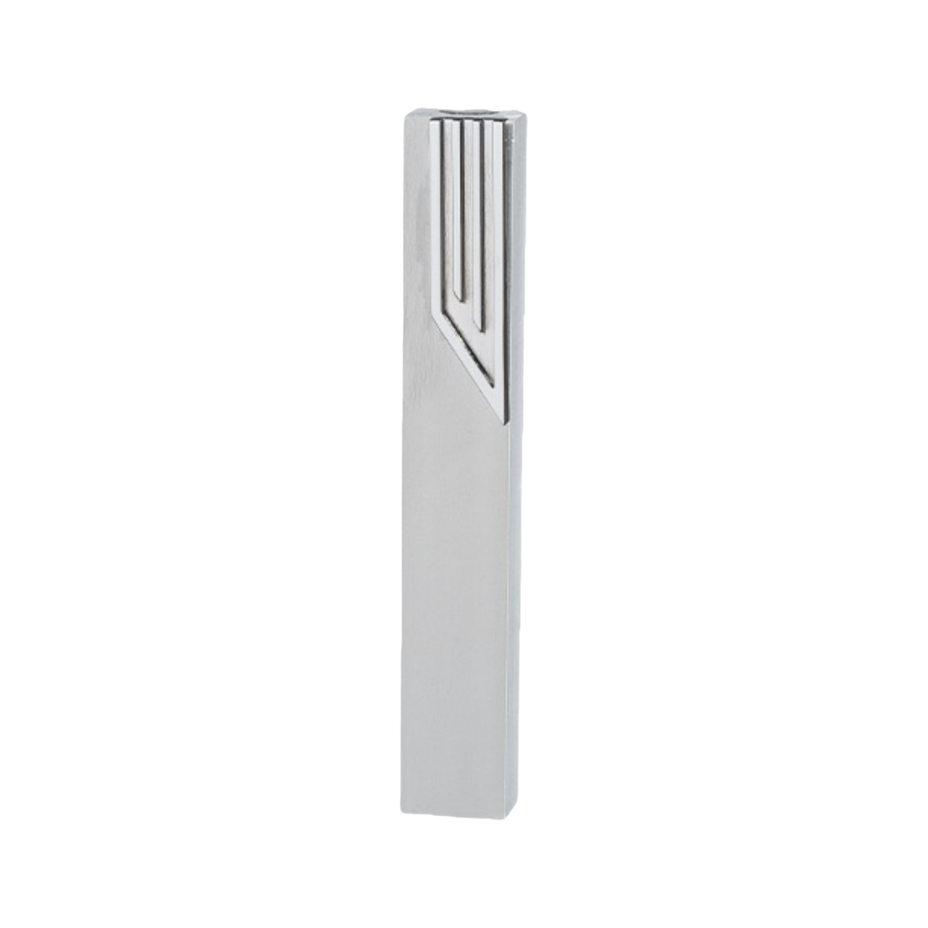 Aluminum Mezuzah Case.- 12 cm