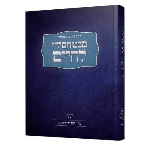 מבט חסידי לחיים ב' - בין חסיד לקונו