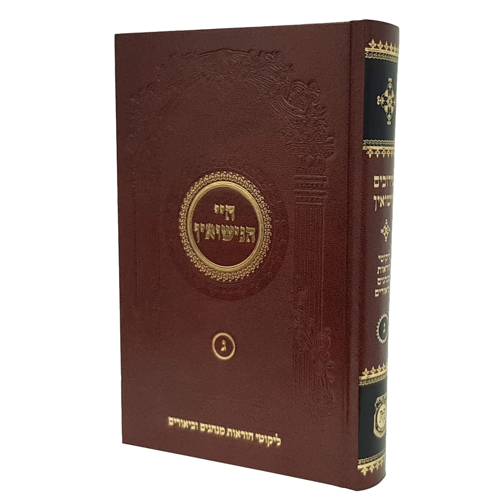 חיי הנישואין - ליקוטי הוראות מנהגים וביאורים - חלק ג