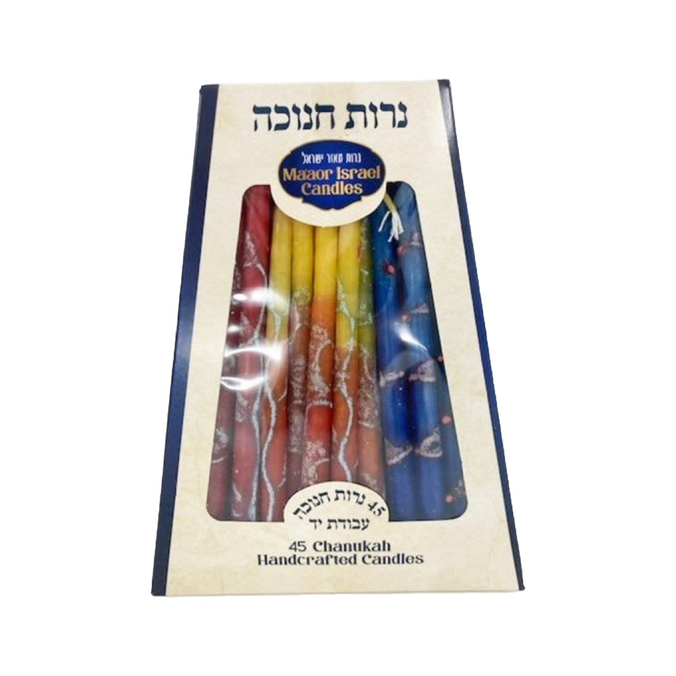 Premium Multicolored Chanukah Candles
