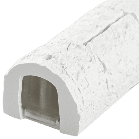 Polyresin Stone- Like Mezuzah Case 12cm