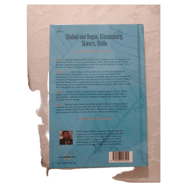 Chabad and Boyan, Klausenburg, Skwere, Stolin