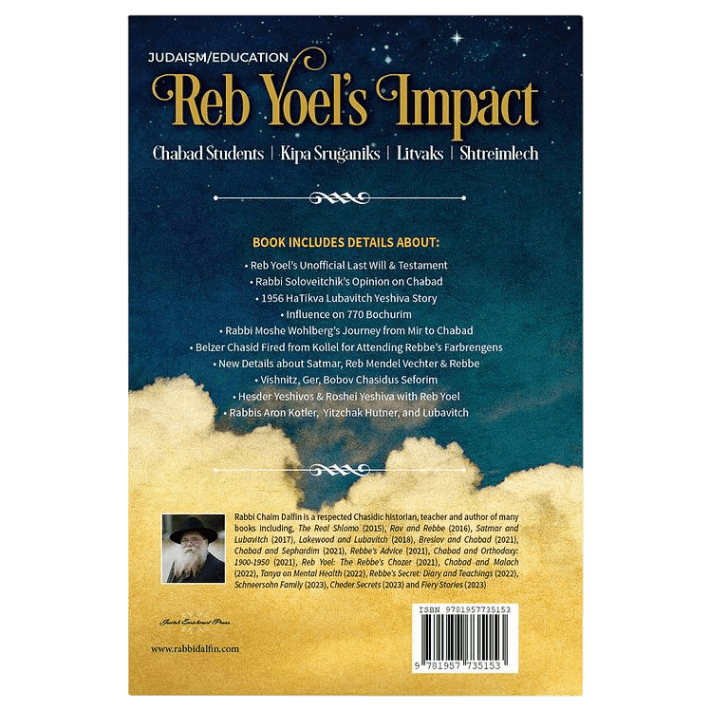 Reb Yoel's Impact: