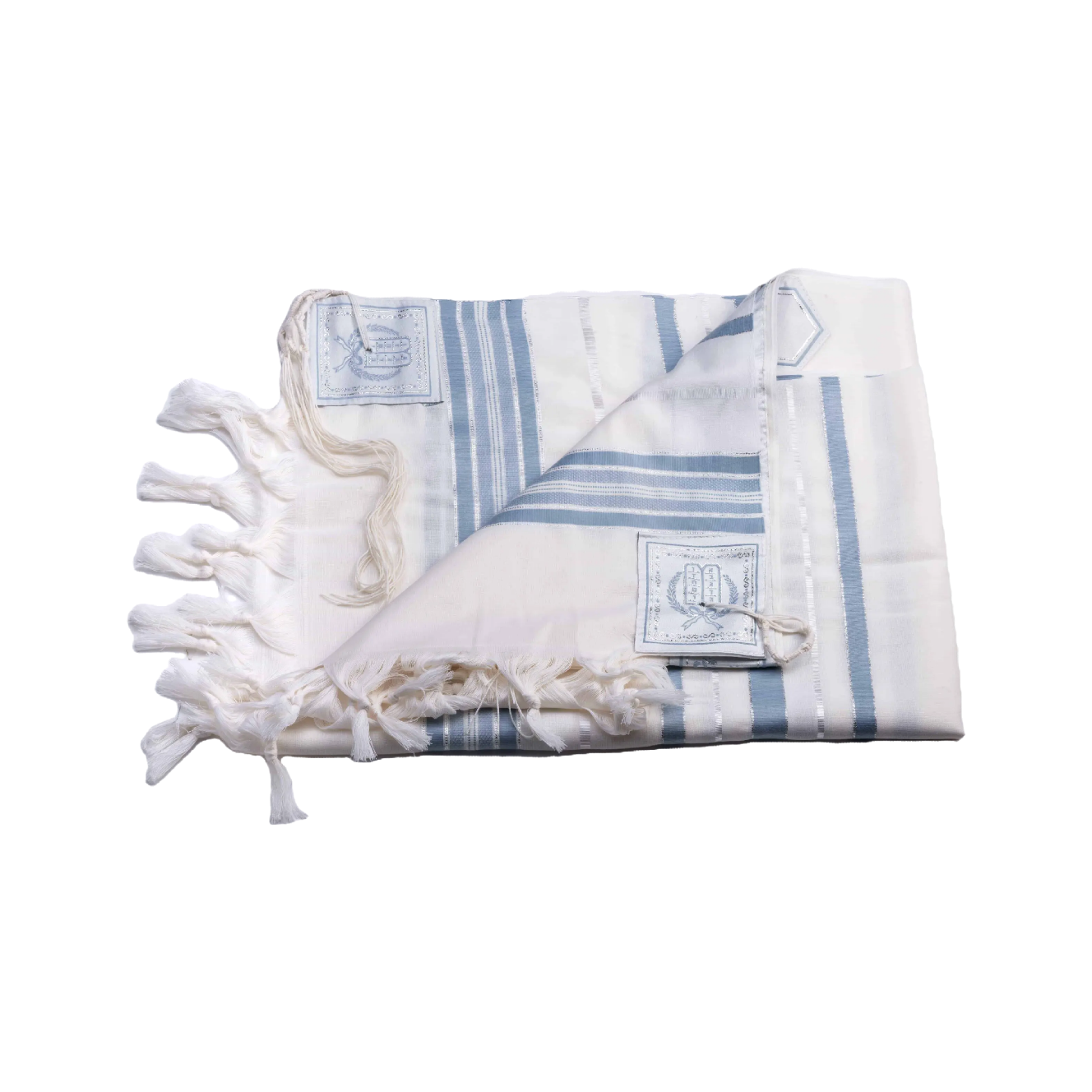 Wool Tallis - Maalot Sky Blue