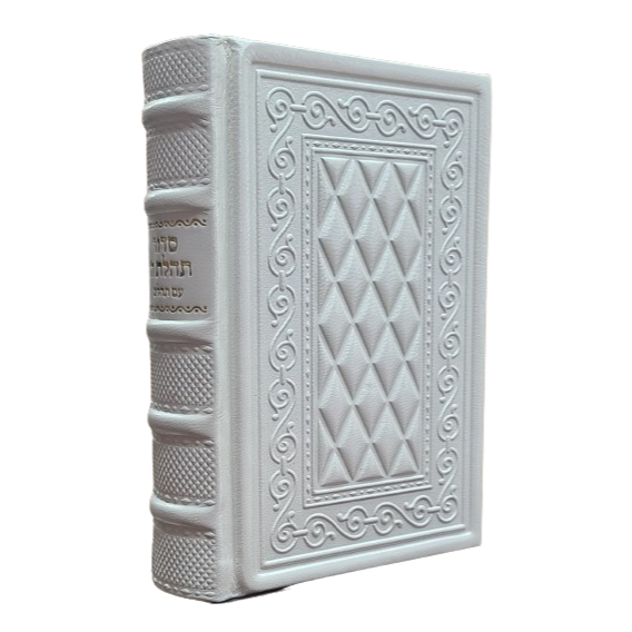 Leather Siddur with Thillim - Medium - סידור תהלת השם בינוני עור
