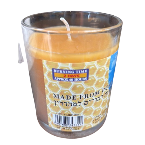 Beeswax Memorial Candle / 48 hours (case of 36)