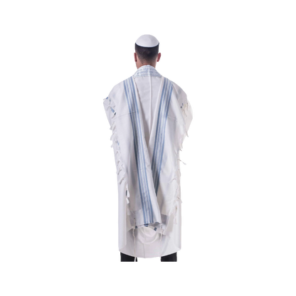 Wool Tallis - Maalot Sky Blue