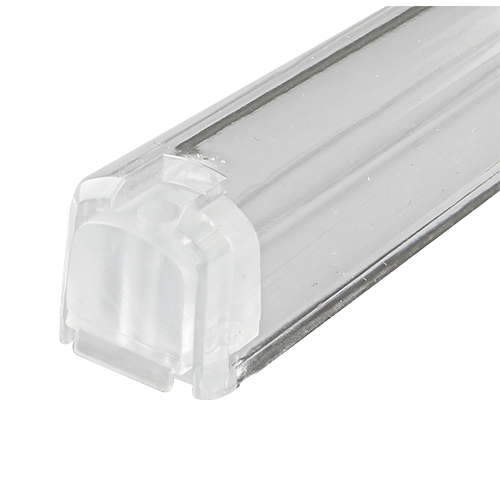 Plastic Transparent Mezuzah - 7 Cm