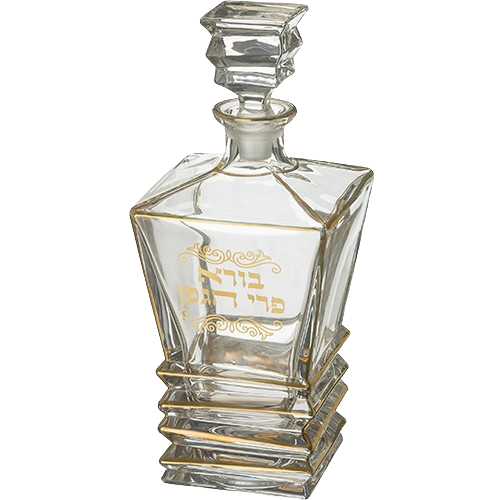 Crystal Wine Bottle
