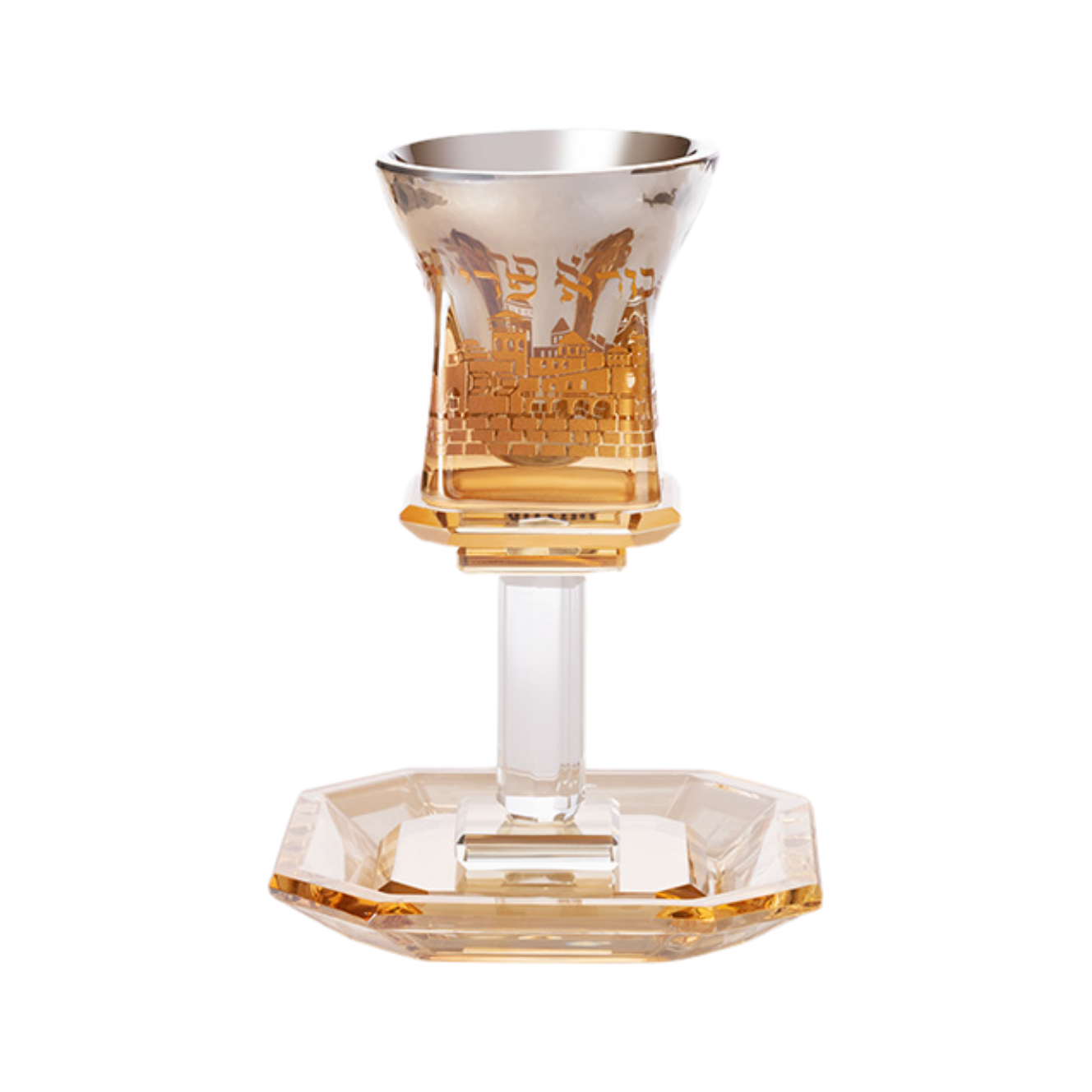 Crystal Kiddush Cup