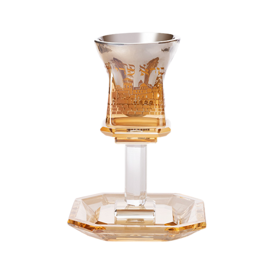 Crystal Kiddush Cup