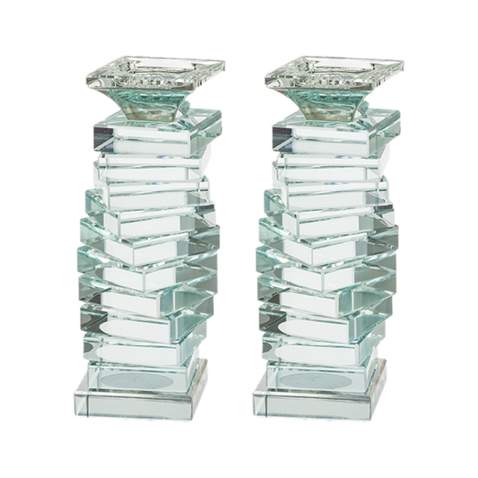 Crystal Elegant Candlesticks 19.5 cm