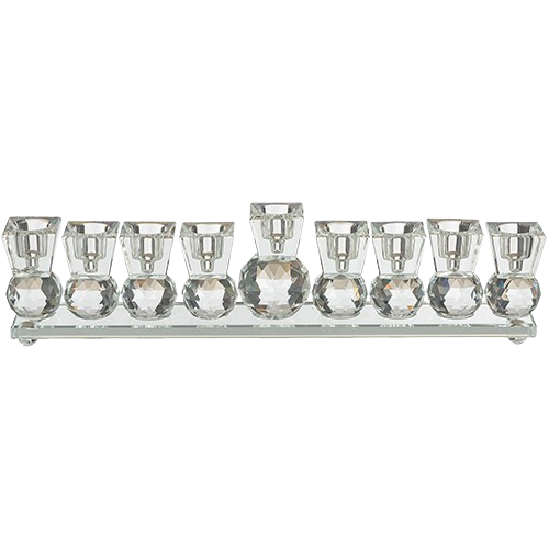 Crystal Elegant Menorah