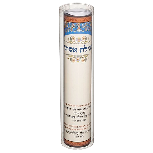 PVC Container With Megillas Esther Scroll