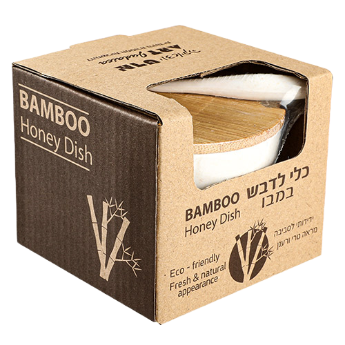 Bamboo Honey Dish