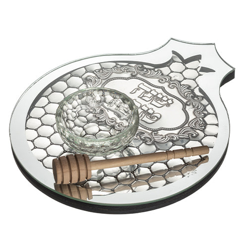 Glass Honey Dish