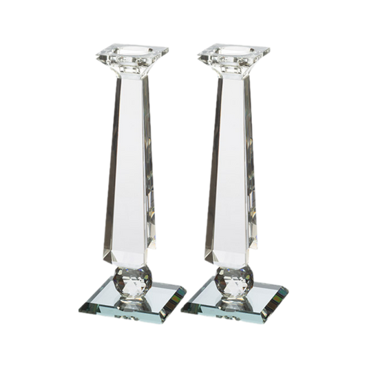 Crystal Candlesticks 34 cm
