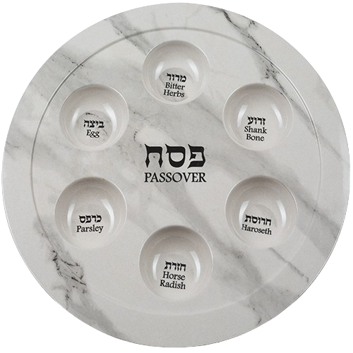 Melamine Passover Plate