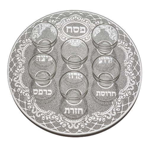 Glass Passover Tray