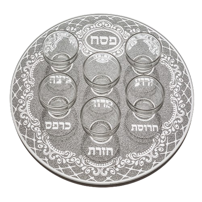 Glass Passover Tray