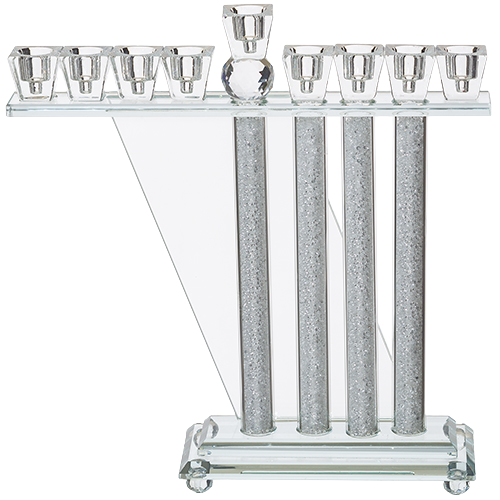 Crystal Elegant Chanukiah