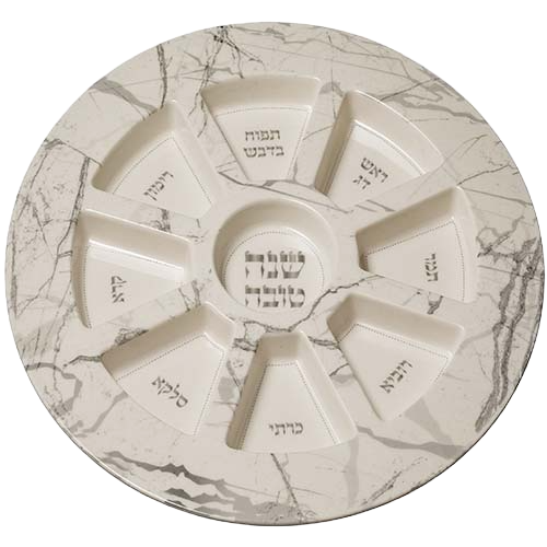 Bamboo Rosh Hashana plate