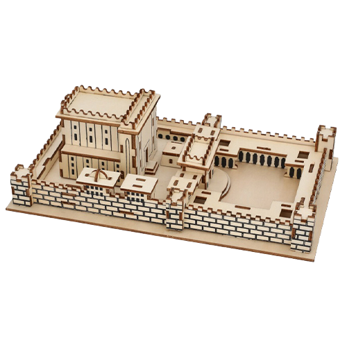 3d Puzzle "the Temple"