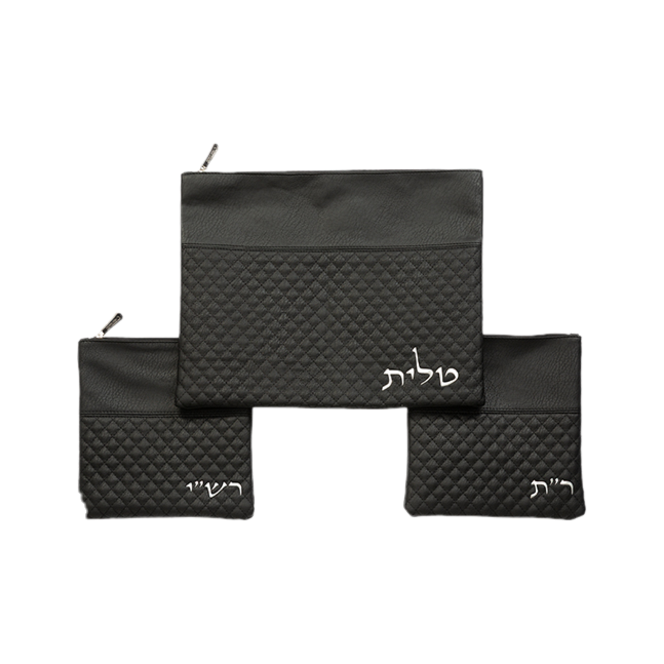 Leatherette Tallit - Tefillin bag Set