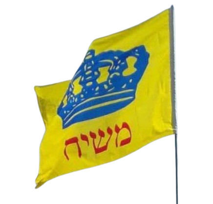 Huge Moshiach Flag 2*3 Meter דגל משיח ענק