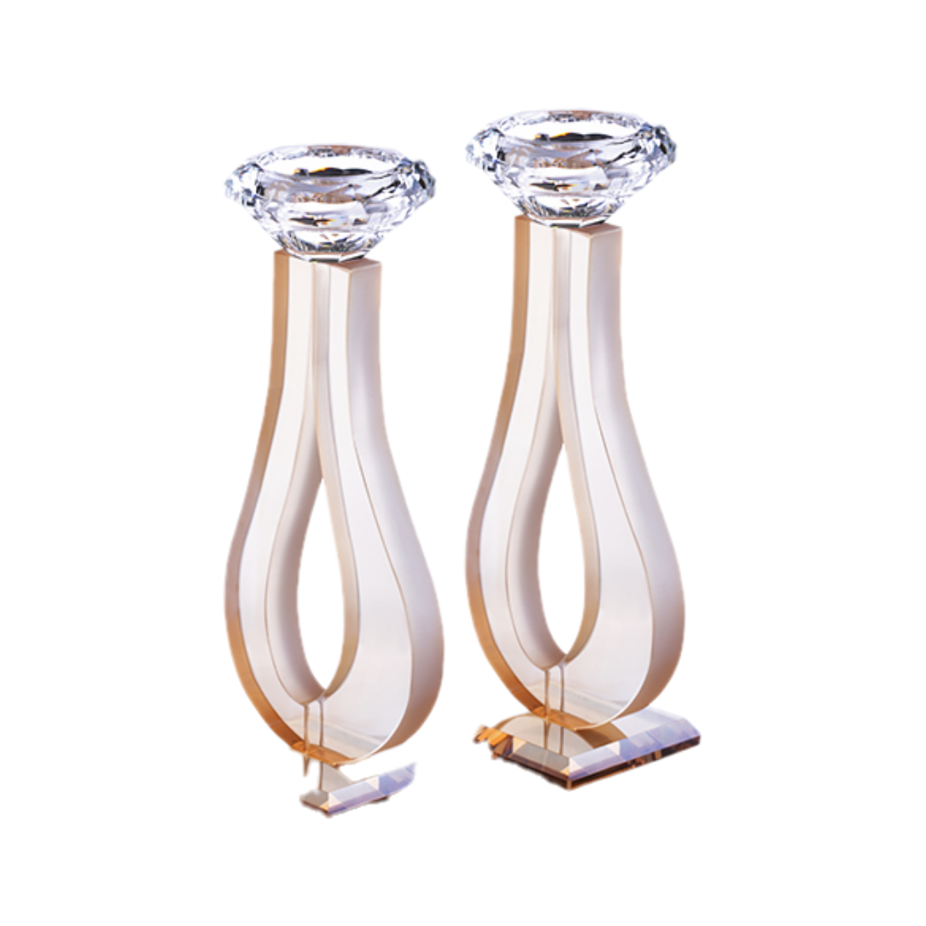 Crystal Candlesticks