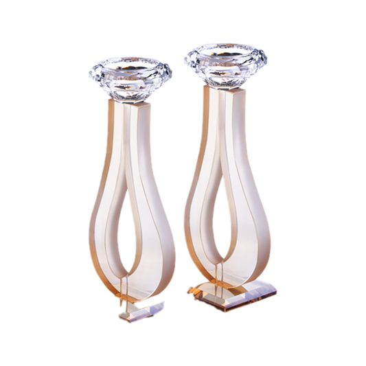 Crystal Candlesticks