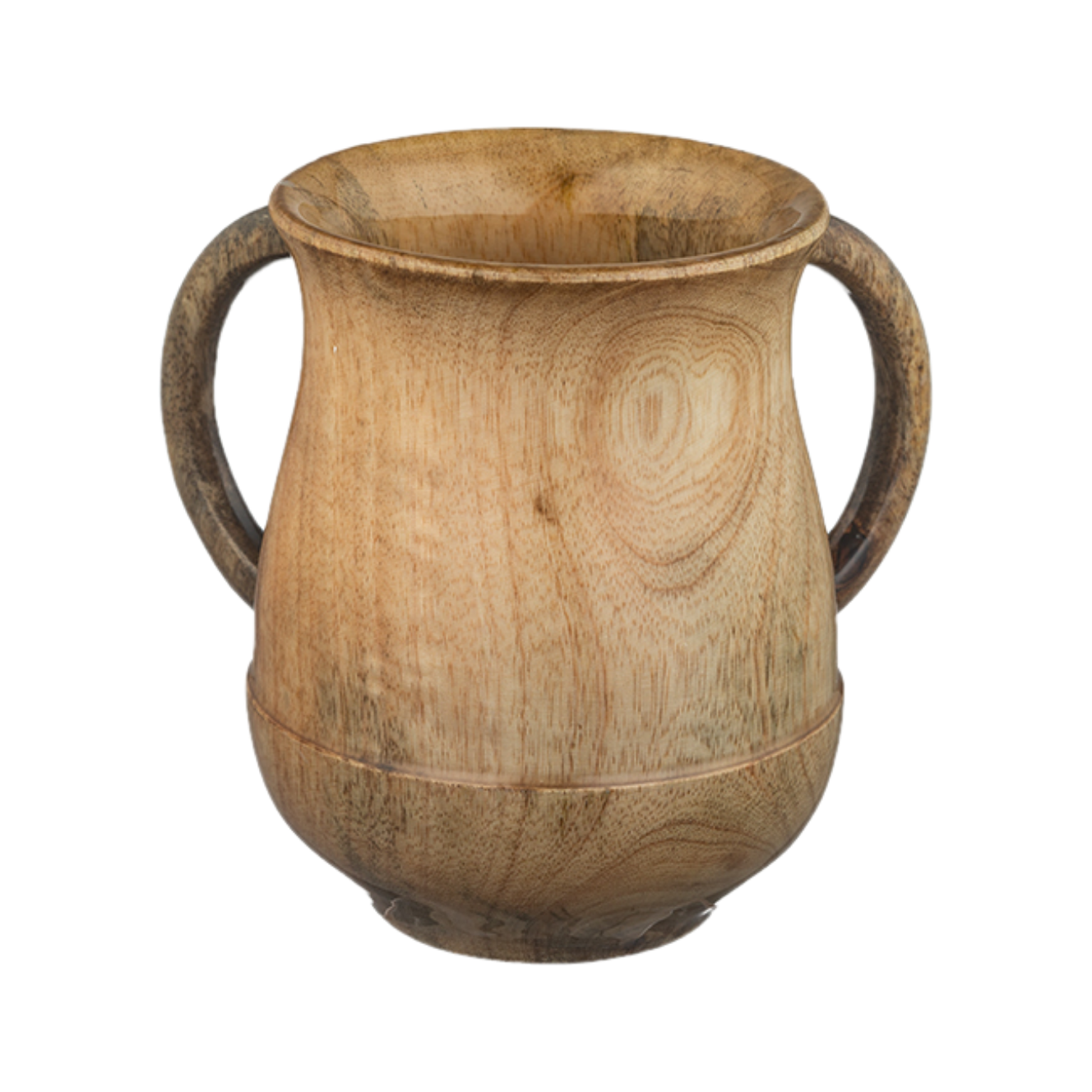 Mango Wood Handmade Washing Cup