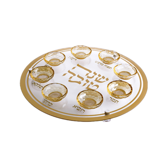 Rosh Hashanah Round Plate