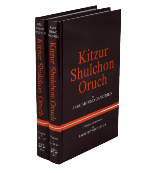 Kitzur Shulchan Aruch English only 2 Vol