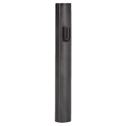 Black Aluminum Mezuzah Case 12cm