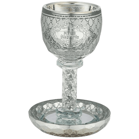 Crystal Kiddush Cup