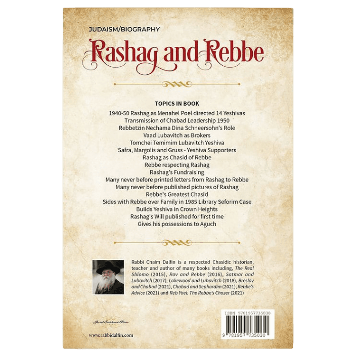 Rashag and Rebbe